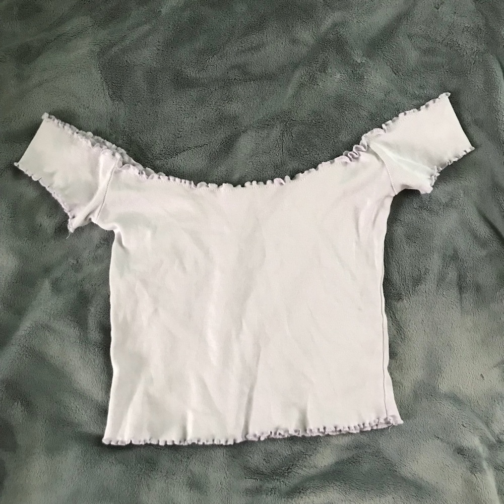brandy melville lavender anya top